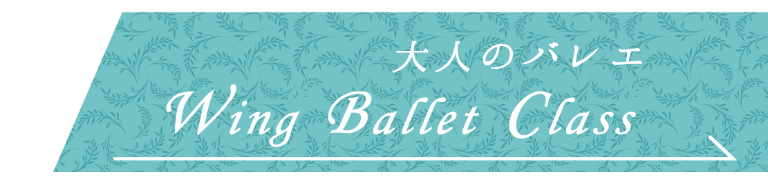 バレエがはじめての子ども安心・バレエのブランクがある大人もOK！福岡市西区姪浜のバレエ教室「竹内翼バレエスタジオ」の大人のためのバレエクラス